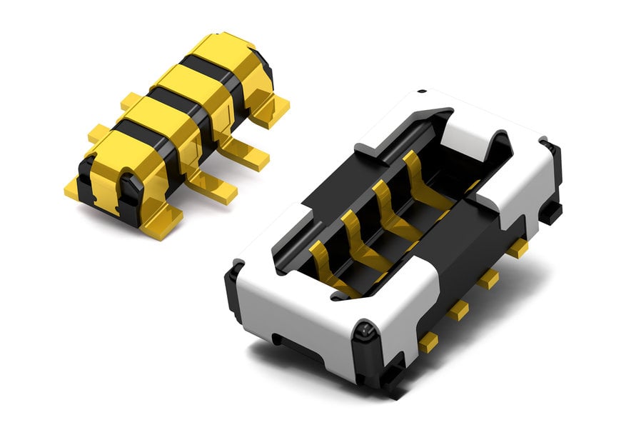 Convincing performance, considerable space savings: The new R35K Board-to-FPC connector is ready for tomorrow's wearables